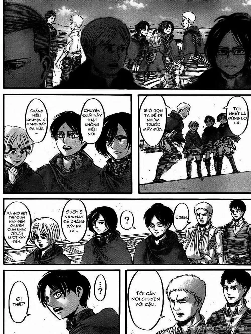 Truyện Tranh Đại Chiến Titan - Attack On Titan trang 8
