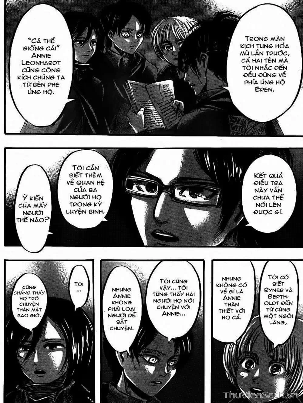 Truyện Tranh Đại Chiến Titan - Attack On Titan trang 8