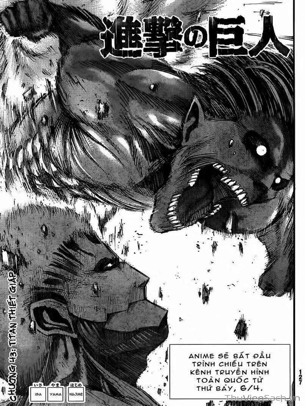 Truyện Tranh Đại Chiến Titan - Attack On Titan trang 8