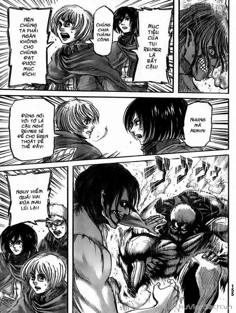 Truyện Tranh Đại Chiến Titan - Attack On Titan trang 8