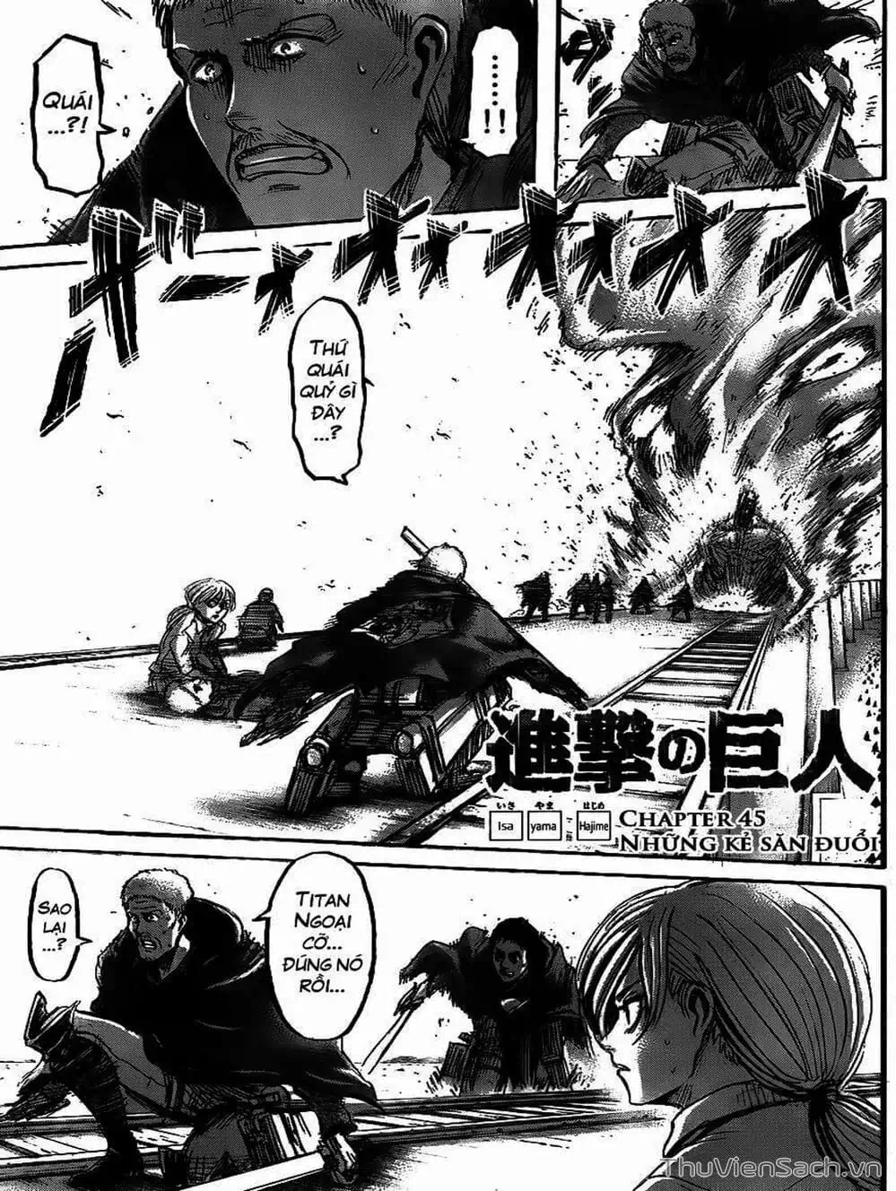 Truyện Tranh Đại Chiến Titan - Attack On Titan trang 8
