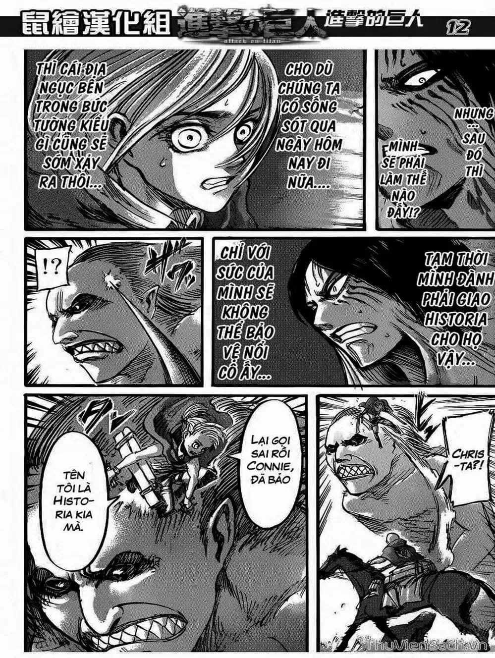 Truyện Tranh Đại Chiến Titan - Attack On Titan trang 8
