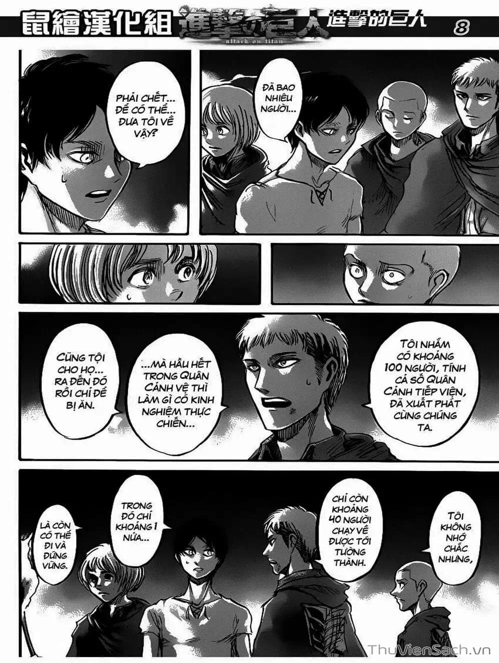 Truyện Tranh Đại Chiến Titan - Attack On Titan trang 8
