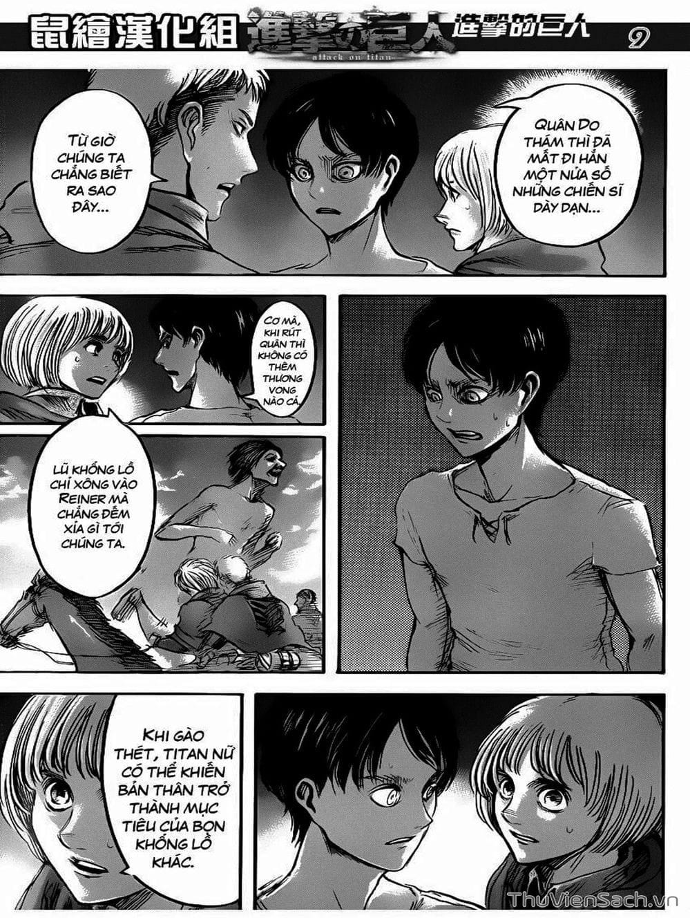 Truyện Tranh Đại Chiến Titan - Attack On Titan trang 8