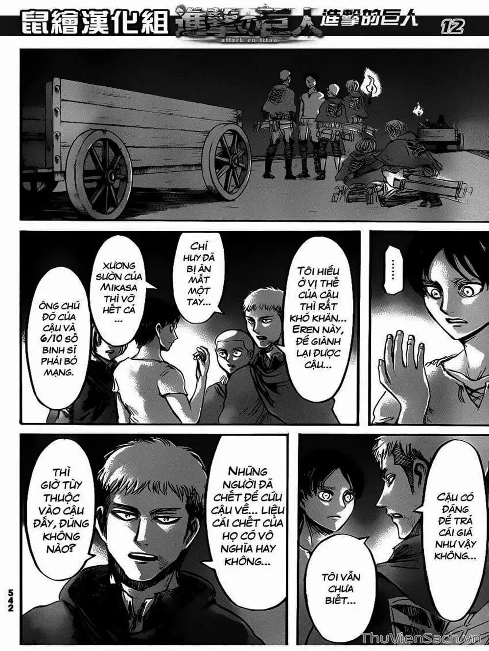 Truyện Tranh Đại Chiến Titan - Attack On Titan trang 8