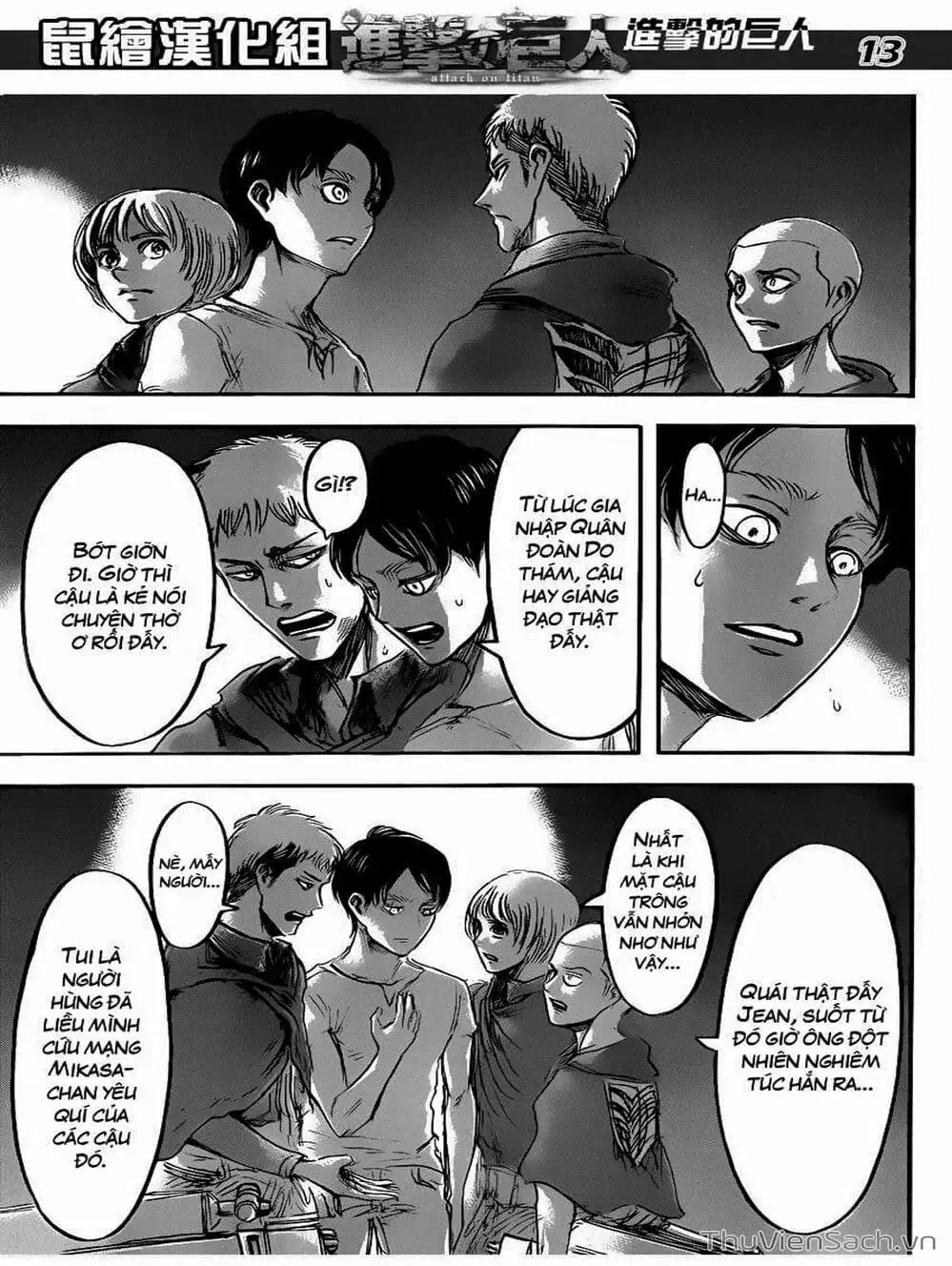 Truyện Tranh Đại Chiến Titan - Attack On Titan trang 8