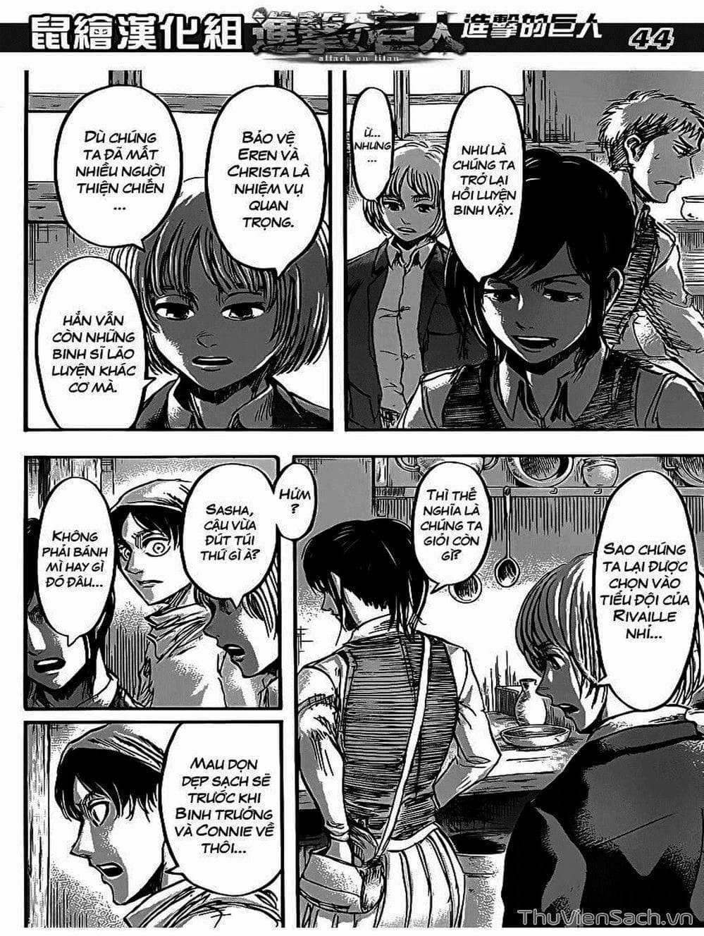 Truyện Tranh Đại Chiến Titan - Attack On Titan trang 8