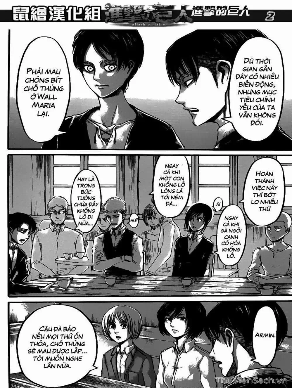 Truyện Tranh Đại Chiến Titan - Attack On Titan trang 8