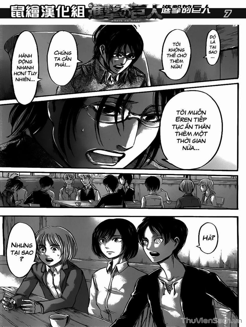 Truyện Tranh Đại Chiến Titan - Attack On Titan trang 8