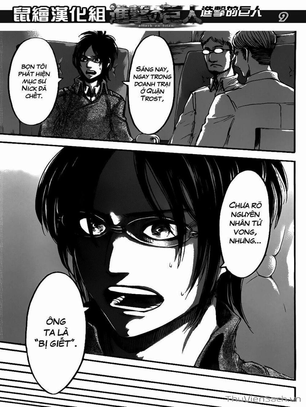 Truyện Tranh Đại Chiến Titan - Attack On Titan trang 8