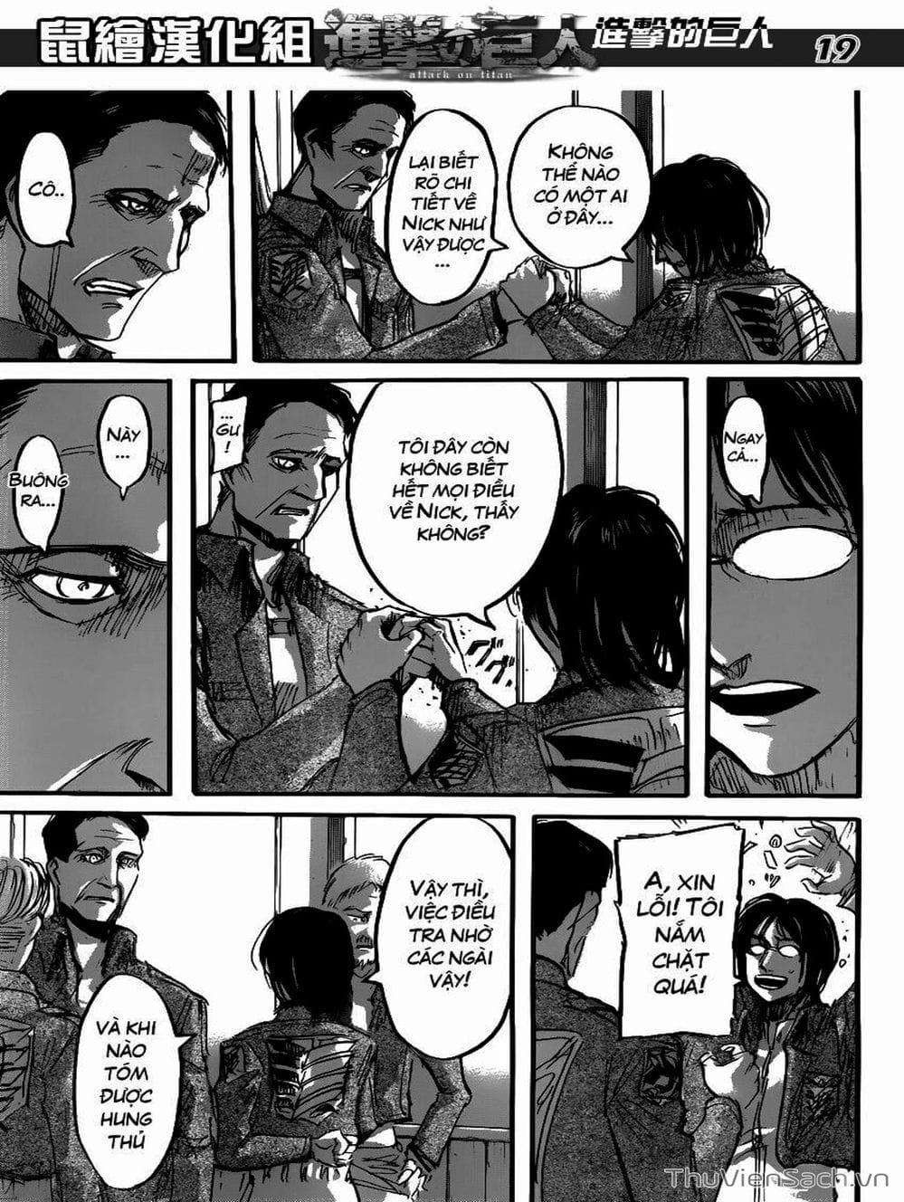 Truyện Tranh Đại Chiến Titan - Attack On Titan trang 8