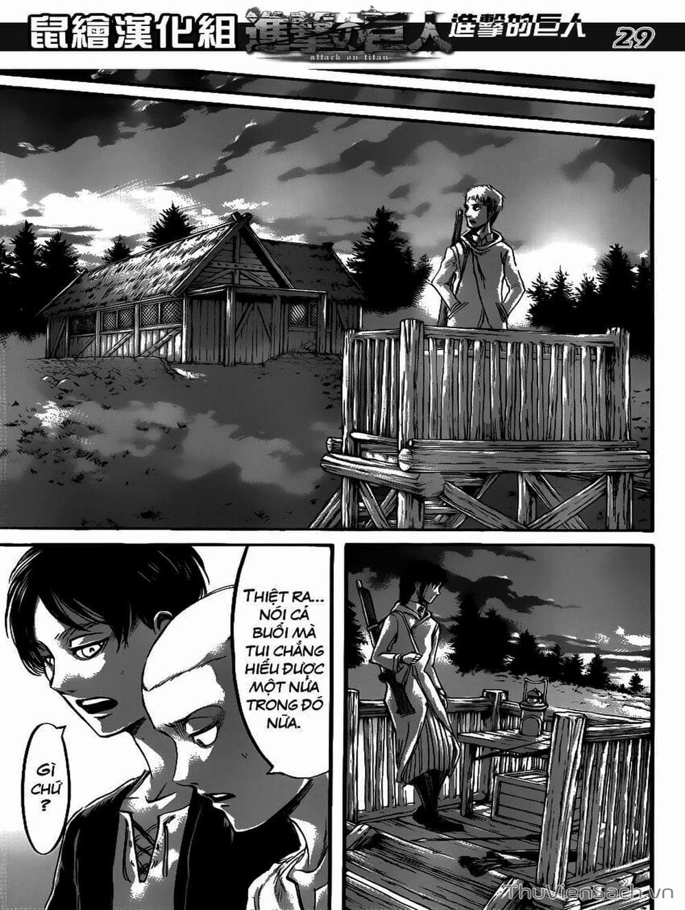 Truyện Tranh Đại Chiến Titan - Attack On Titan trang 8