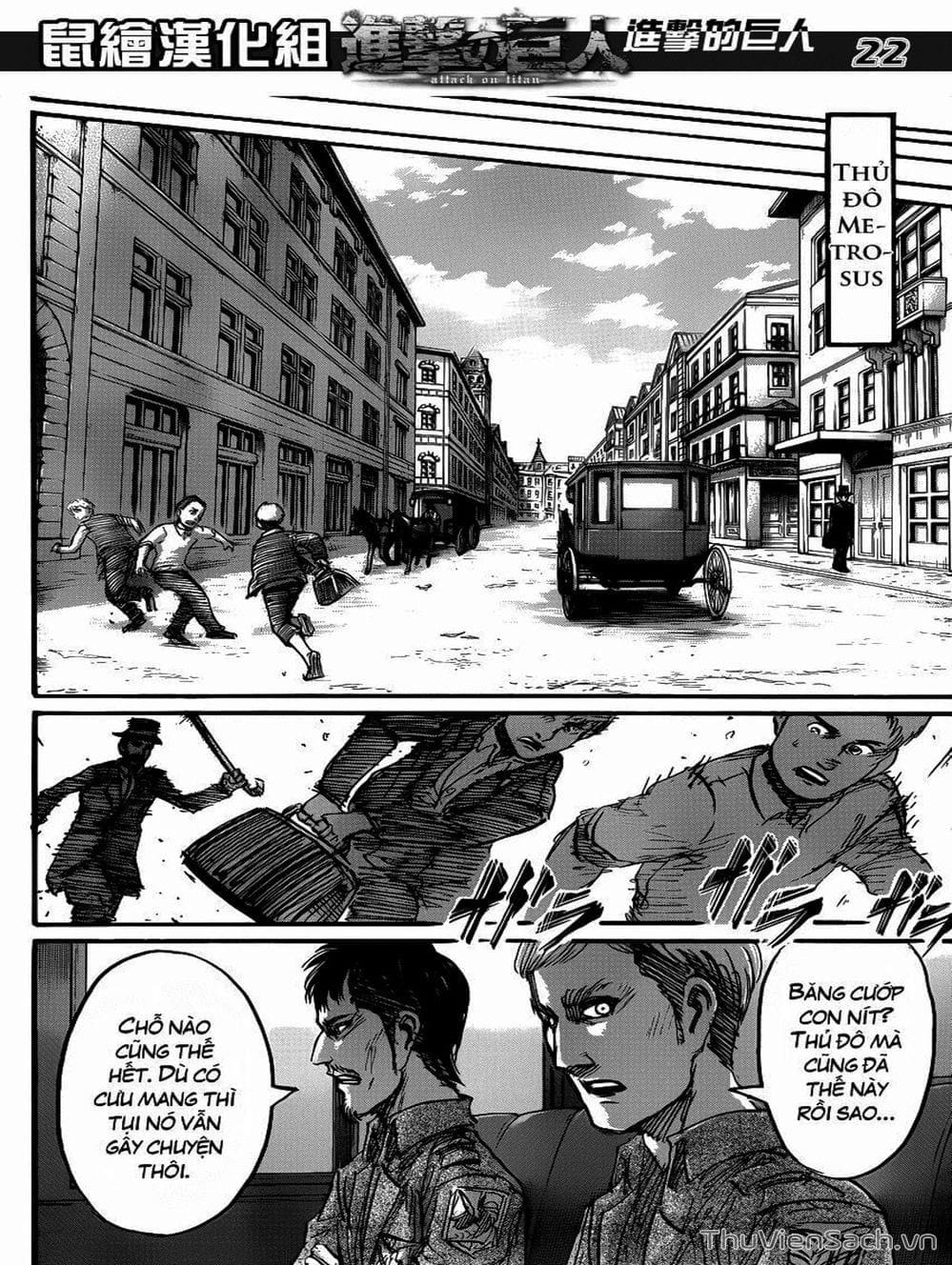 Truyện Tranh Đại Chiến Titan - Attack On Titan trang 8