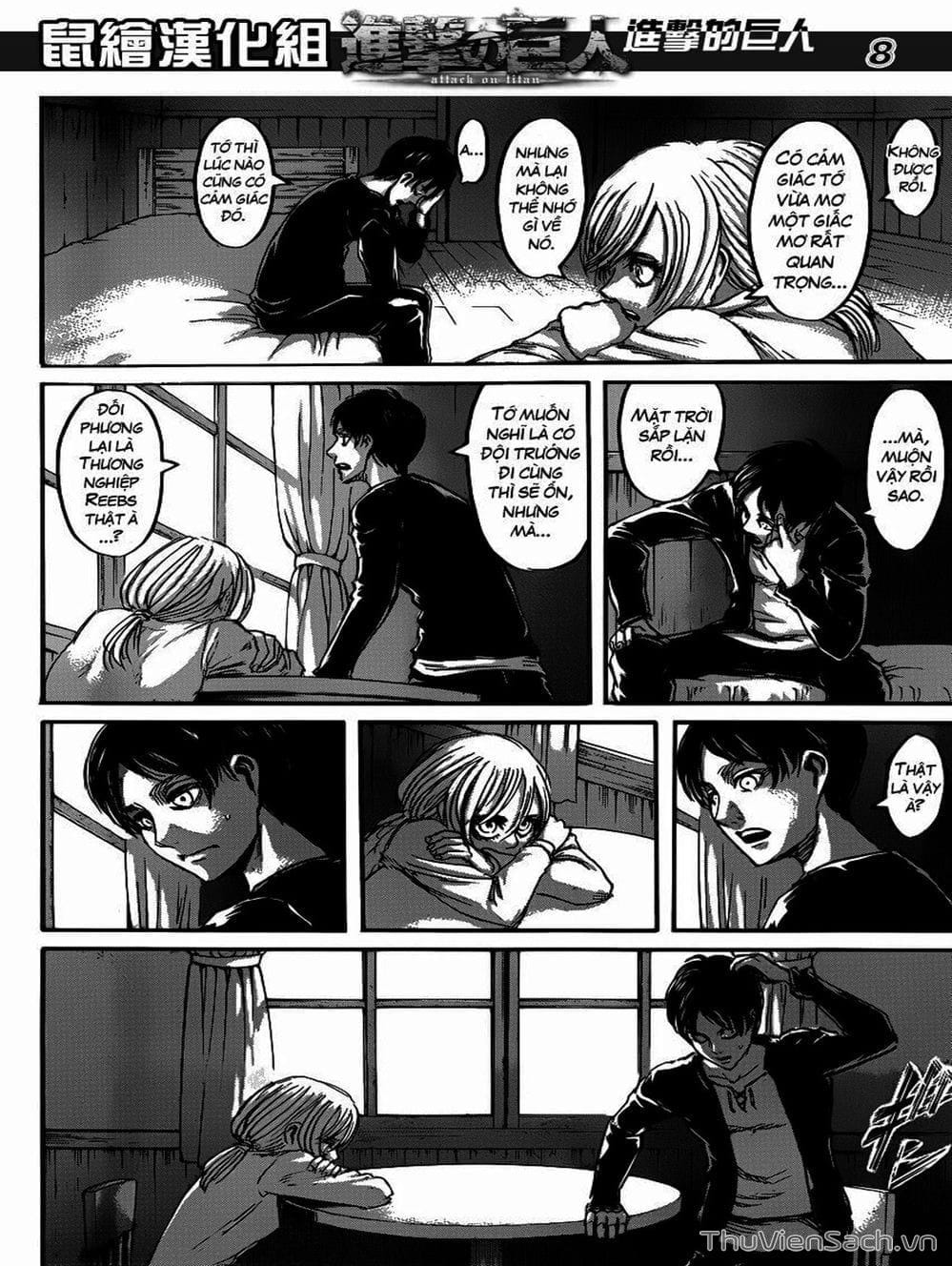 Truyện Tranh Đại Chiến Titan - Attack On Titan trang 8