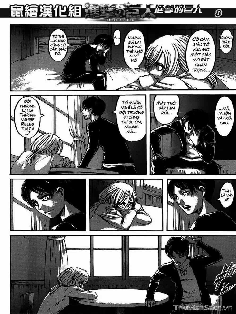Truyện Tranh Đại Chiến Titan - Attack On Titan trang 8