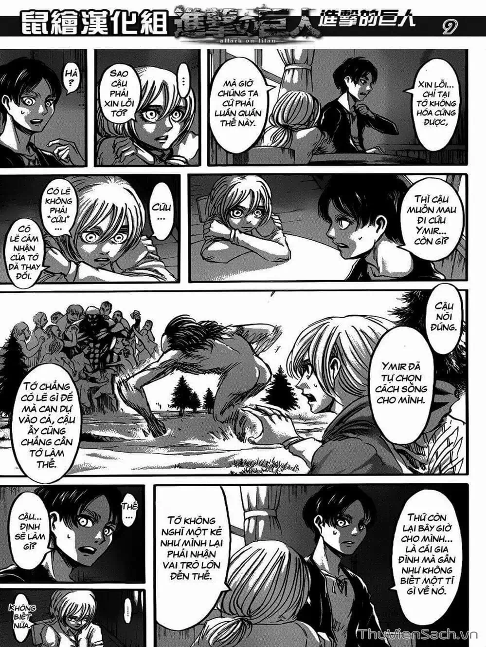 Truyện Tranh Đại Chiến Titan - Attack On Titan trang 8