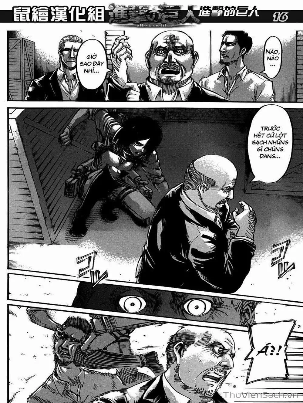 Truyện Tranh Đại Chiến Titan - Attack On Titan trang 8