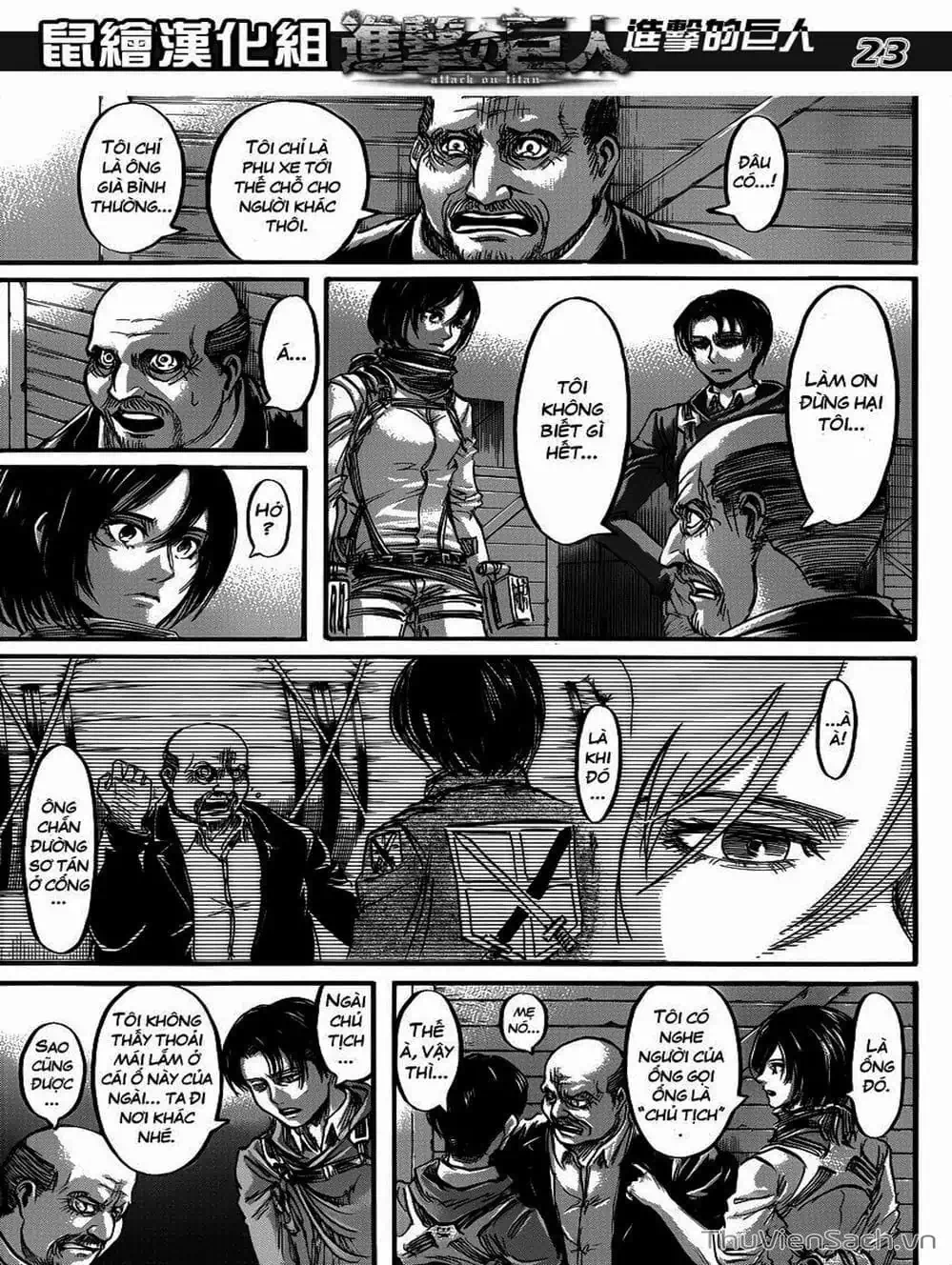 Truyện Tranh Đại Chiến Titan - Attack On Titan trang 8