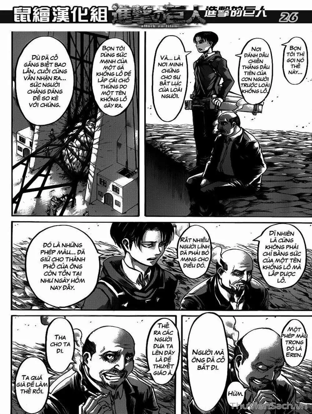Truyện Tranh Đại Chiến Titan - Attack On Titan trang 8