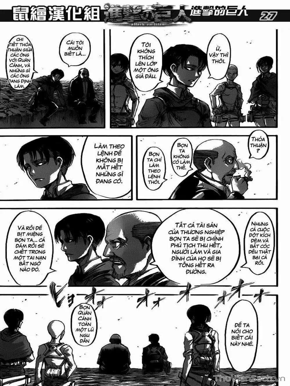 Truyện Tranh Đại Chiến Titan - Attack On Titan trang 8