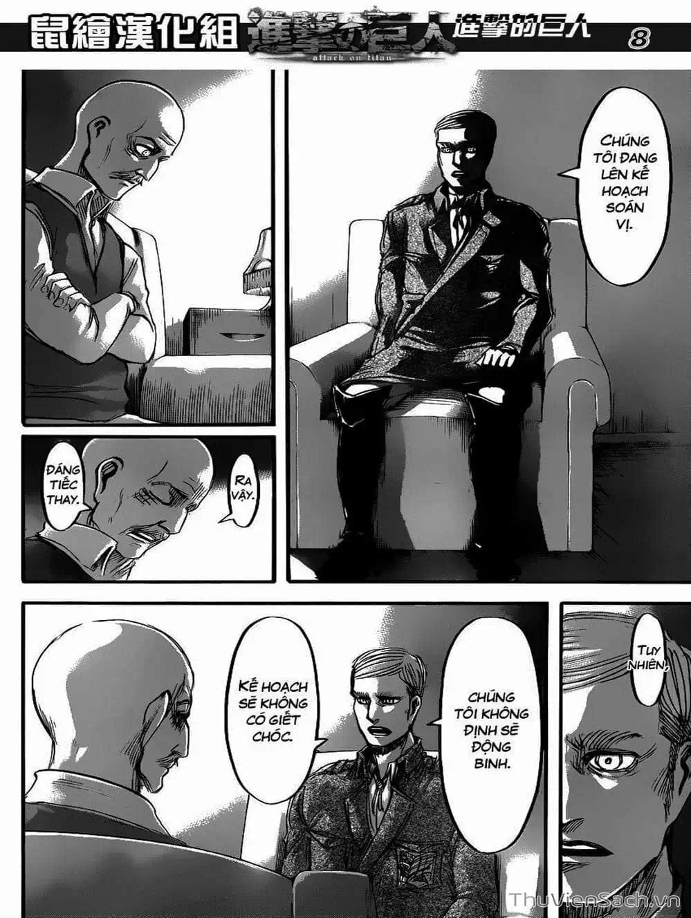 Truyện Tranh Đại Chiến Titan - Attack On Titan trang 8