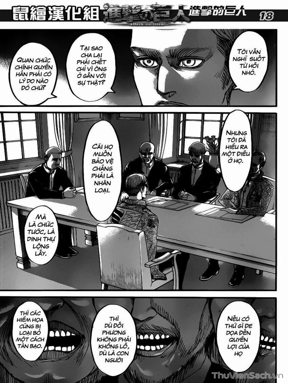 Truyện Tranh Đại Chiến Titan - Attack On Titan trang 8