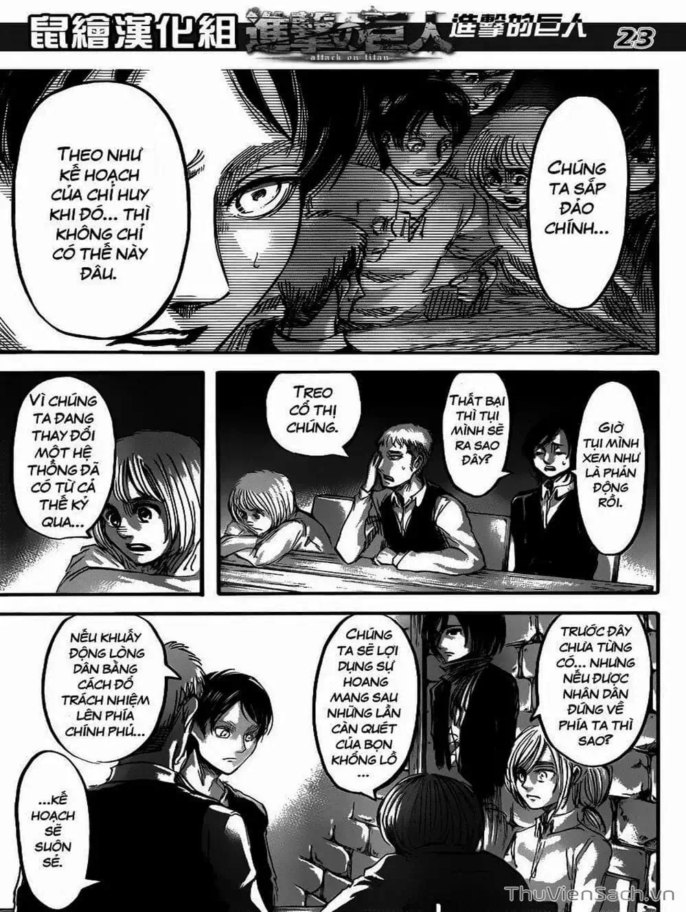 Truyện Tranh Đại Chiến Titan - Attack On Titan trang 8