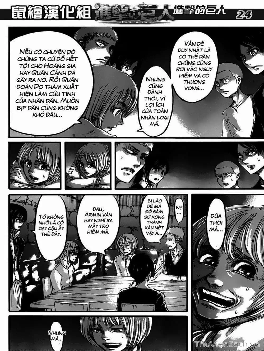 Truyện Tranh Đại Chiến Titan - Attack On Titan trang 8