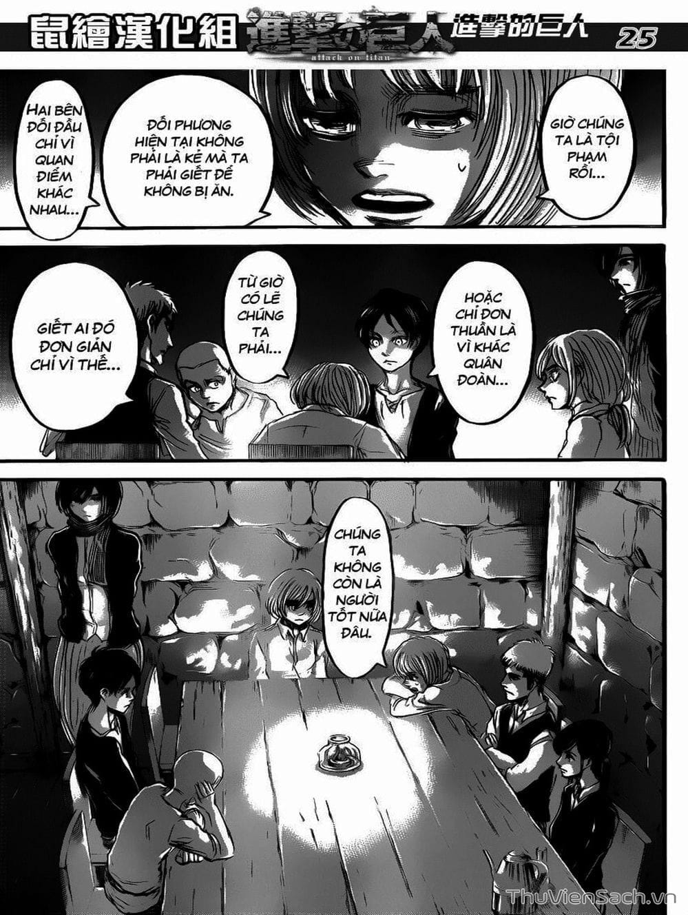 Truyện Tranh Đại Chiến Titan - Attack On Titan trang 8