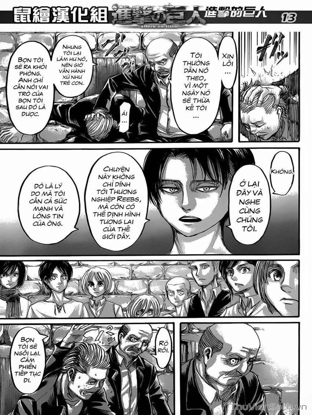 Truyện Tranh Đại Chiến Titan - Attack On Titan trang 8