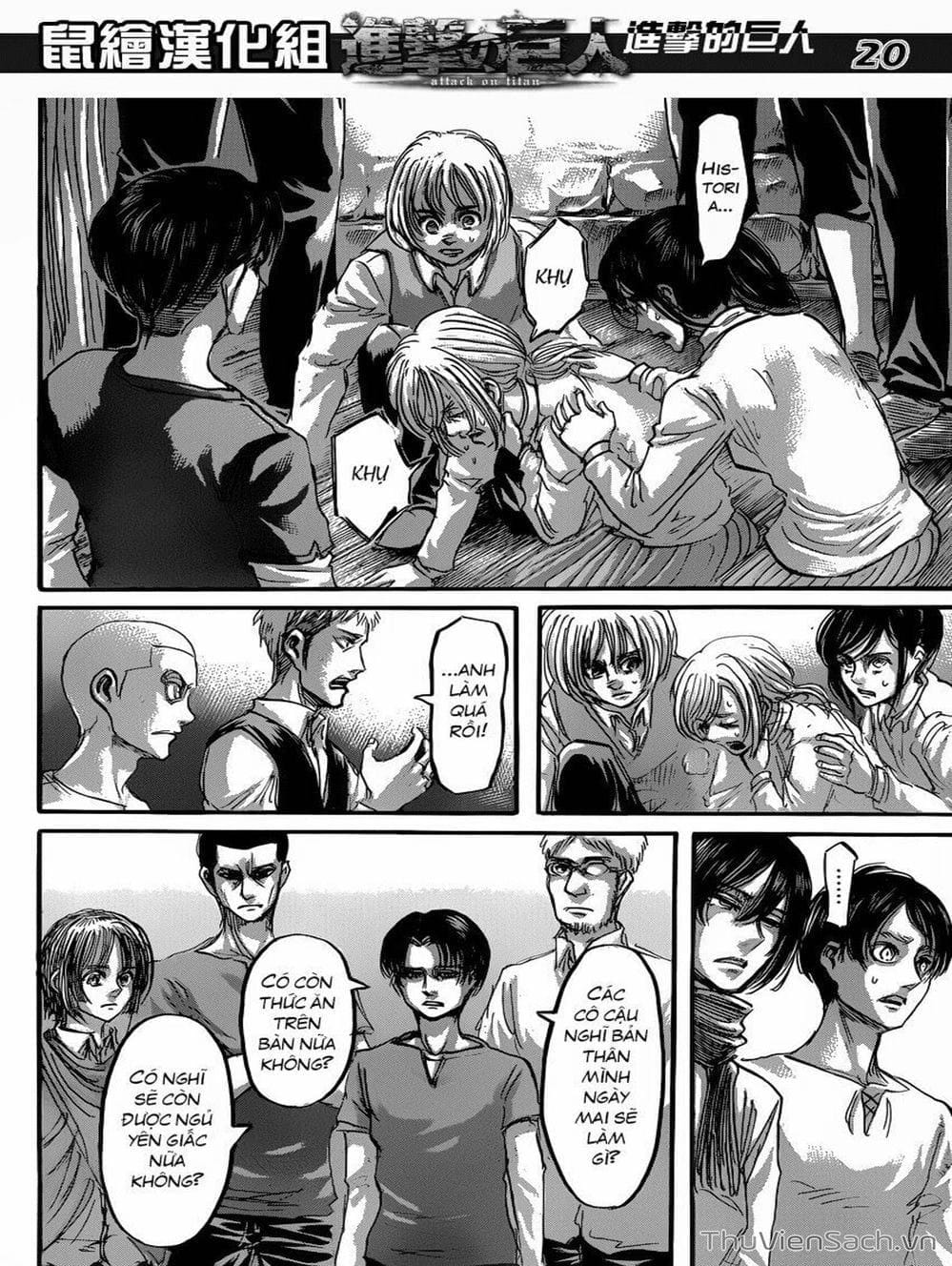 Truyện Tranh Đại Chiến Titan - Attack On Titan trang 8