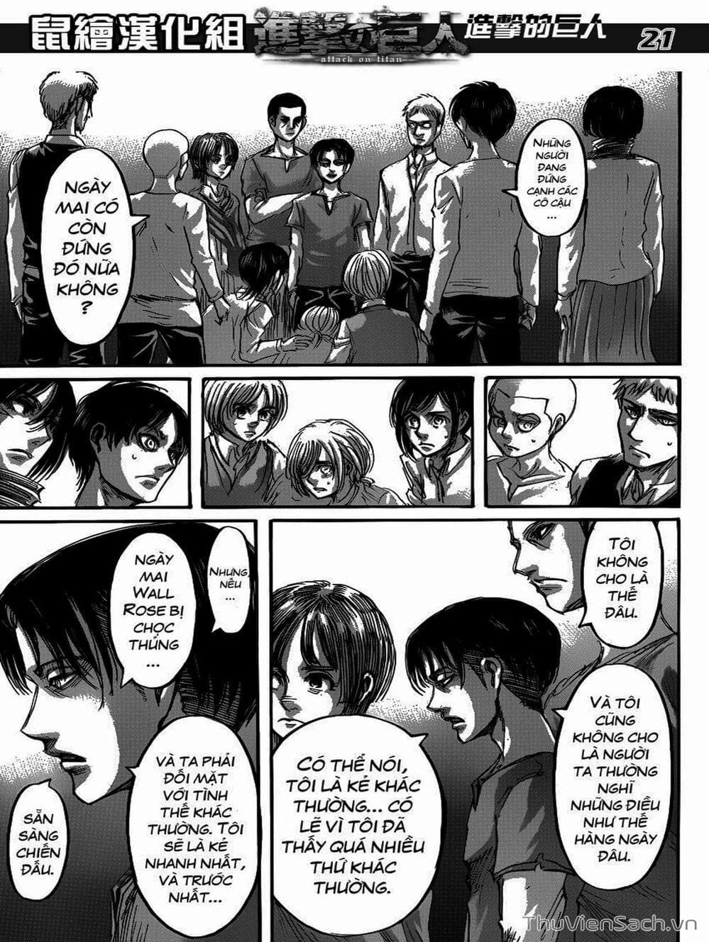 Truyện Tranh Đại Chiến Titan - Attack On Titan trang 8