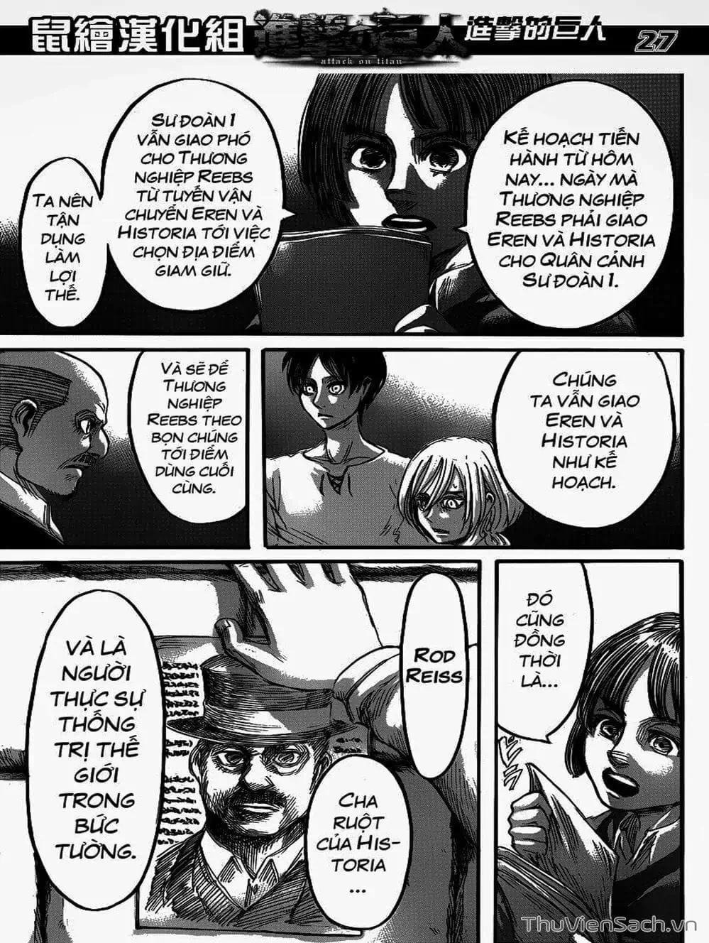 Truyện Tranh Đại Chiến Titan - Attack On Titan trang 8