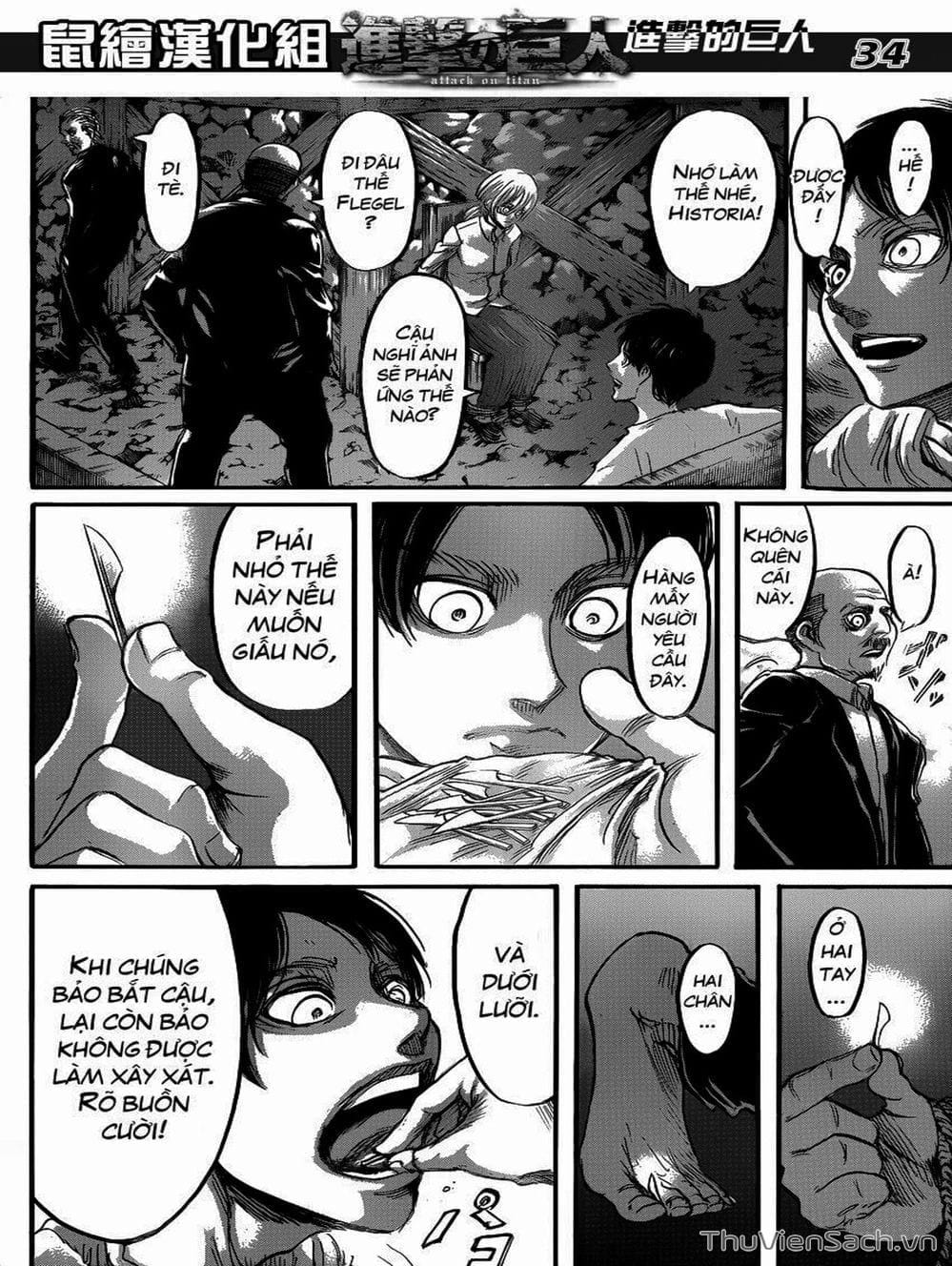 Truyện Tranh Đại Chiến Titan - Attack On Titan trang 8