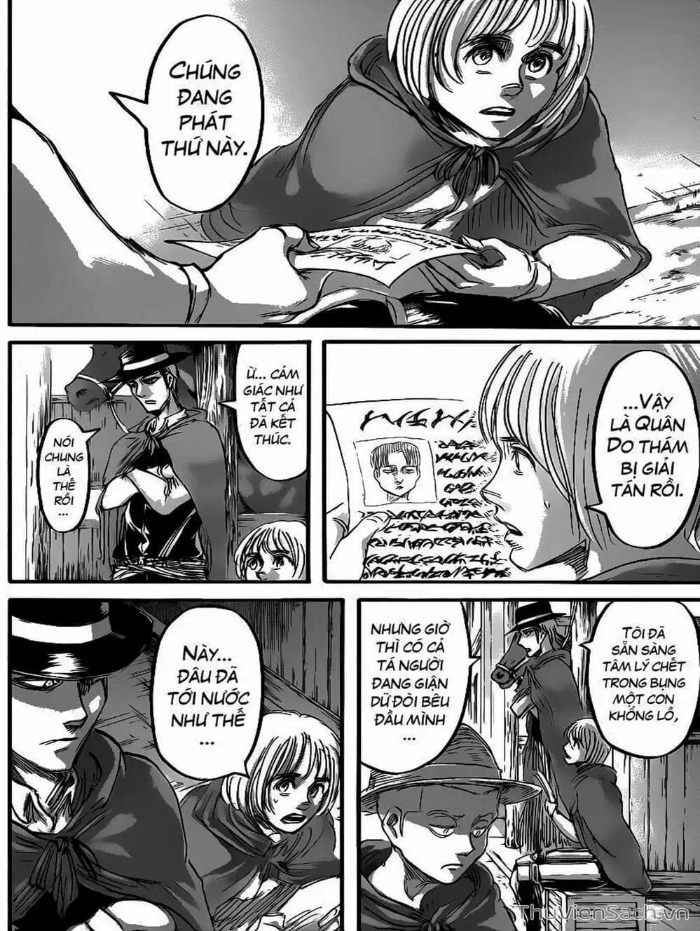 Truyện Tranh Đại Chiến Titan - Attack On Titan trang 8