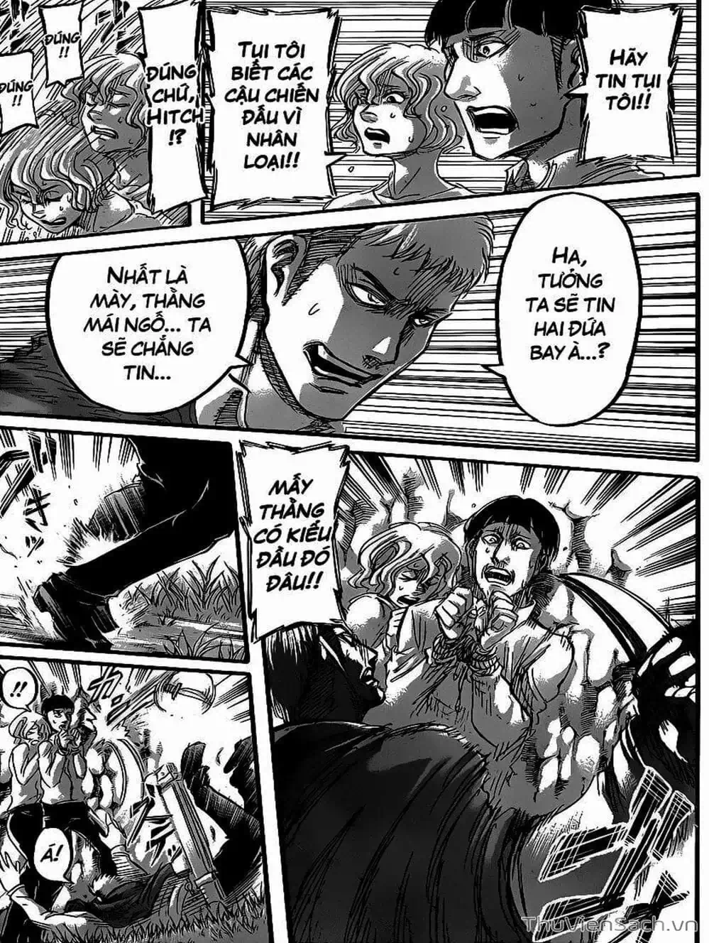 Truyện Tranh Đại Chiến Titan - Attack On Titan trang 8
