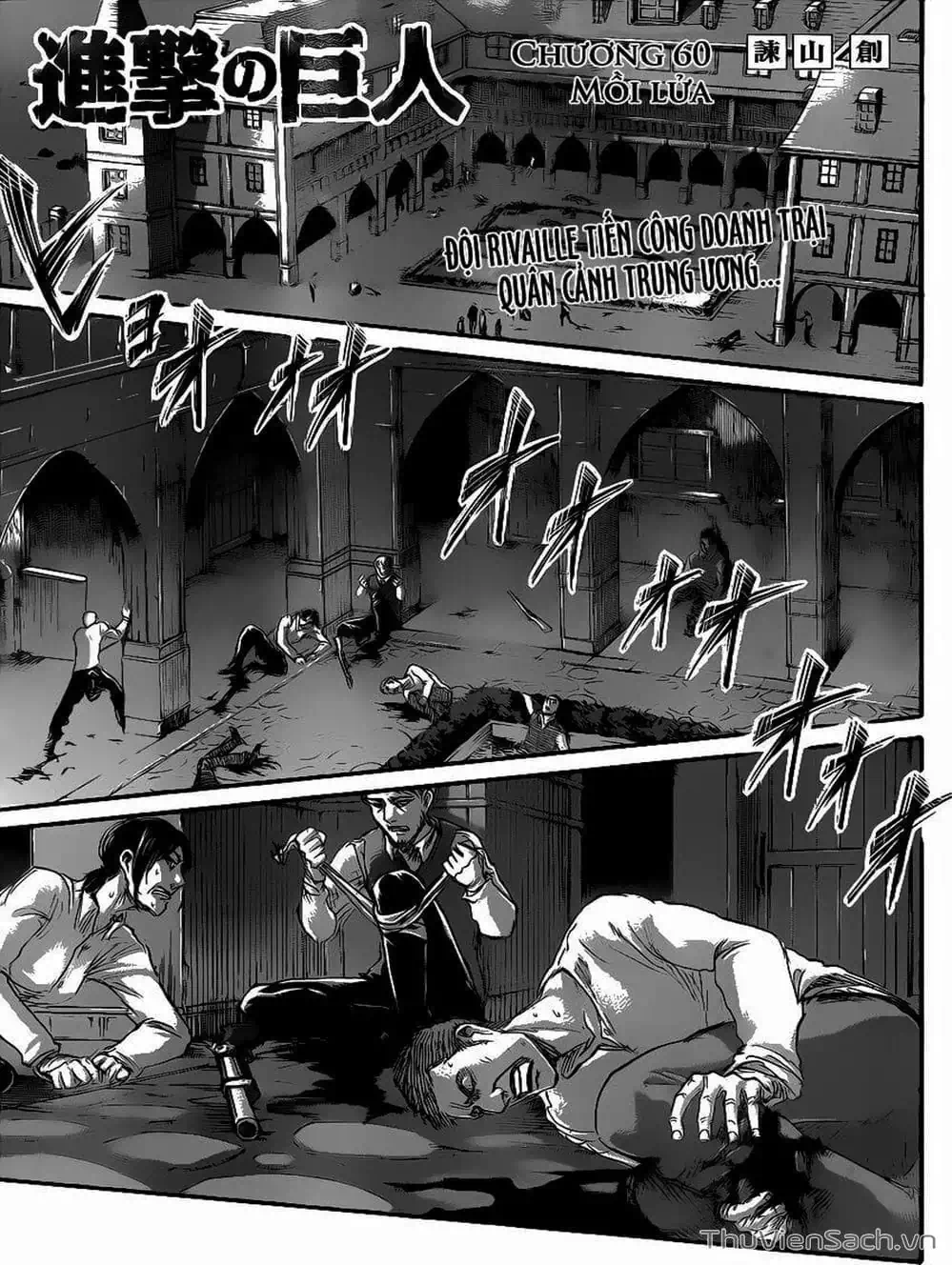 Truyện Tranh Đại Chiến Titan - Attack On Titan trang 8