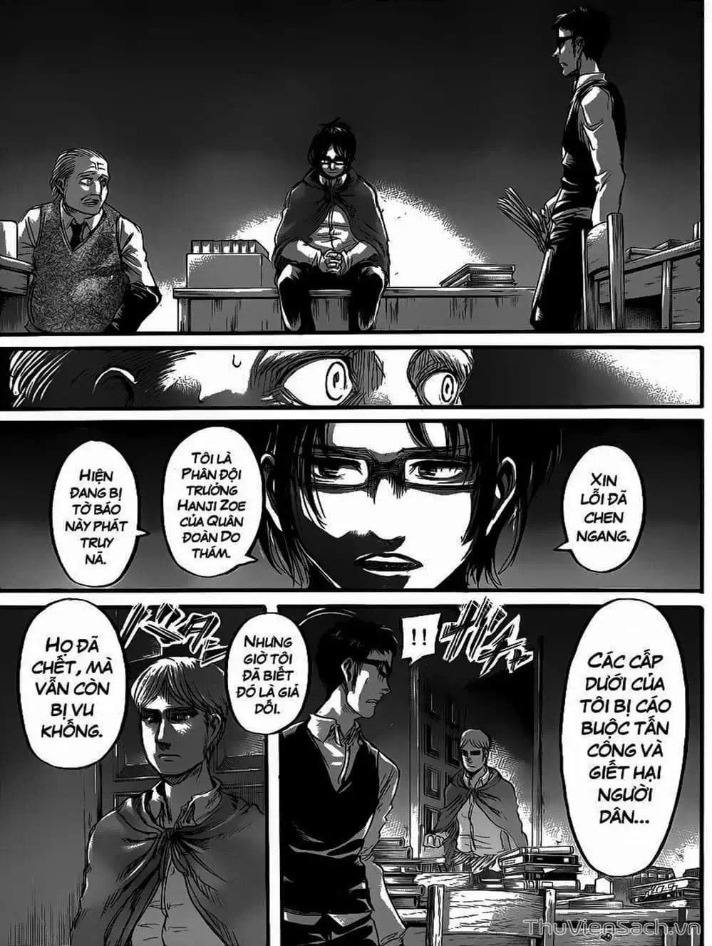 Truyện Tranh Đại Chiến Titan - Attack On Titan trang 8