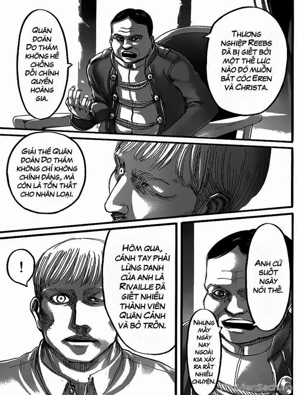 Truyện Tranh Đại Chiến Titan - Attack On Titan trang 8