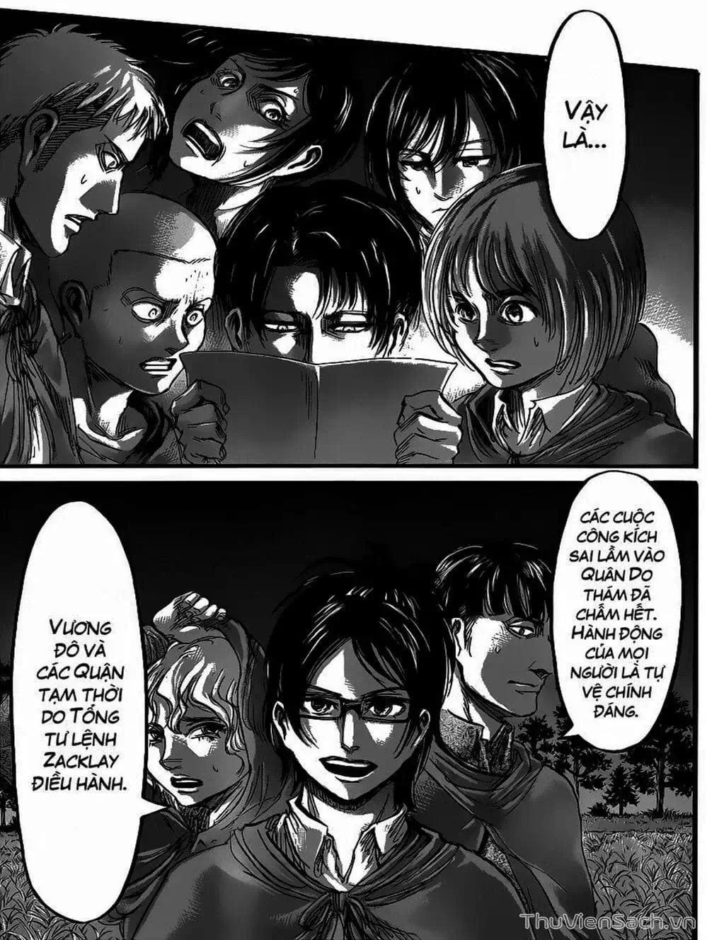 Truyện Tranh Đại Chiến Titan - Attack On Titan trang 8