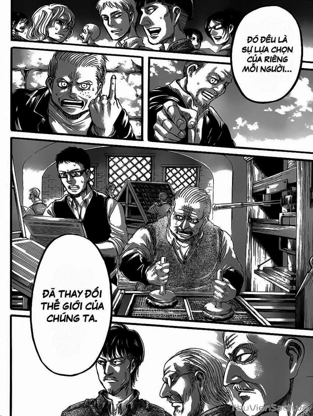 Truyện Tranh Đại Chiến Titan - Attack On Titan trang 8
