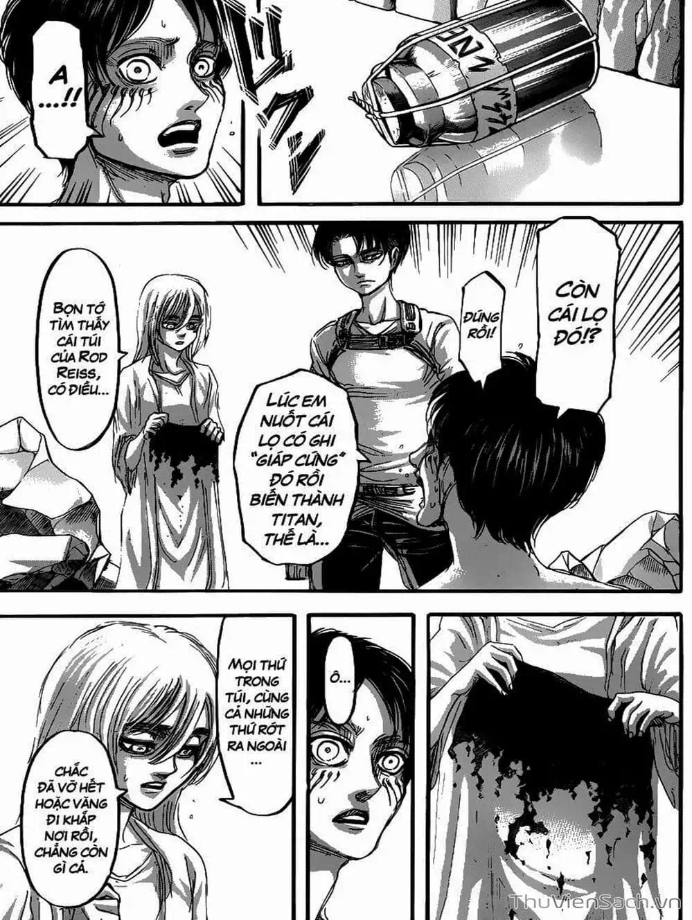 Truyện Tranh Đại Chiến Titan - Attack On Titan trang 8