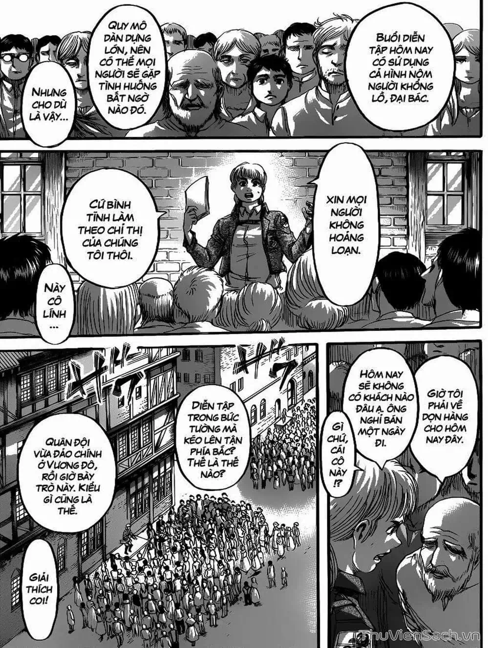 Truyện Tranh Đại Chiến Titan - Attack On Titan trang 8