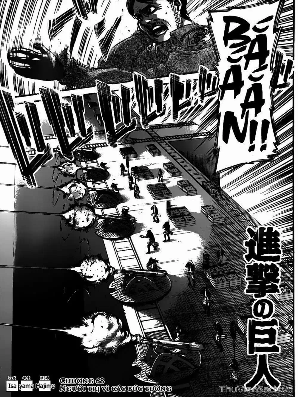 Truyện Tranh Đại Chiến Titan - Attack On Titan trang 8