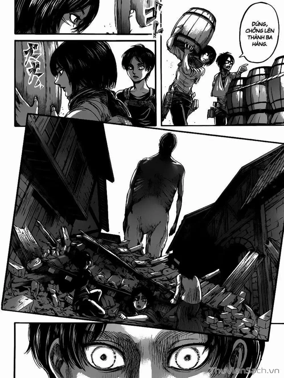 Truyện Tranh Đại Chiến Titan - Attack On Titan trang 8