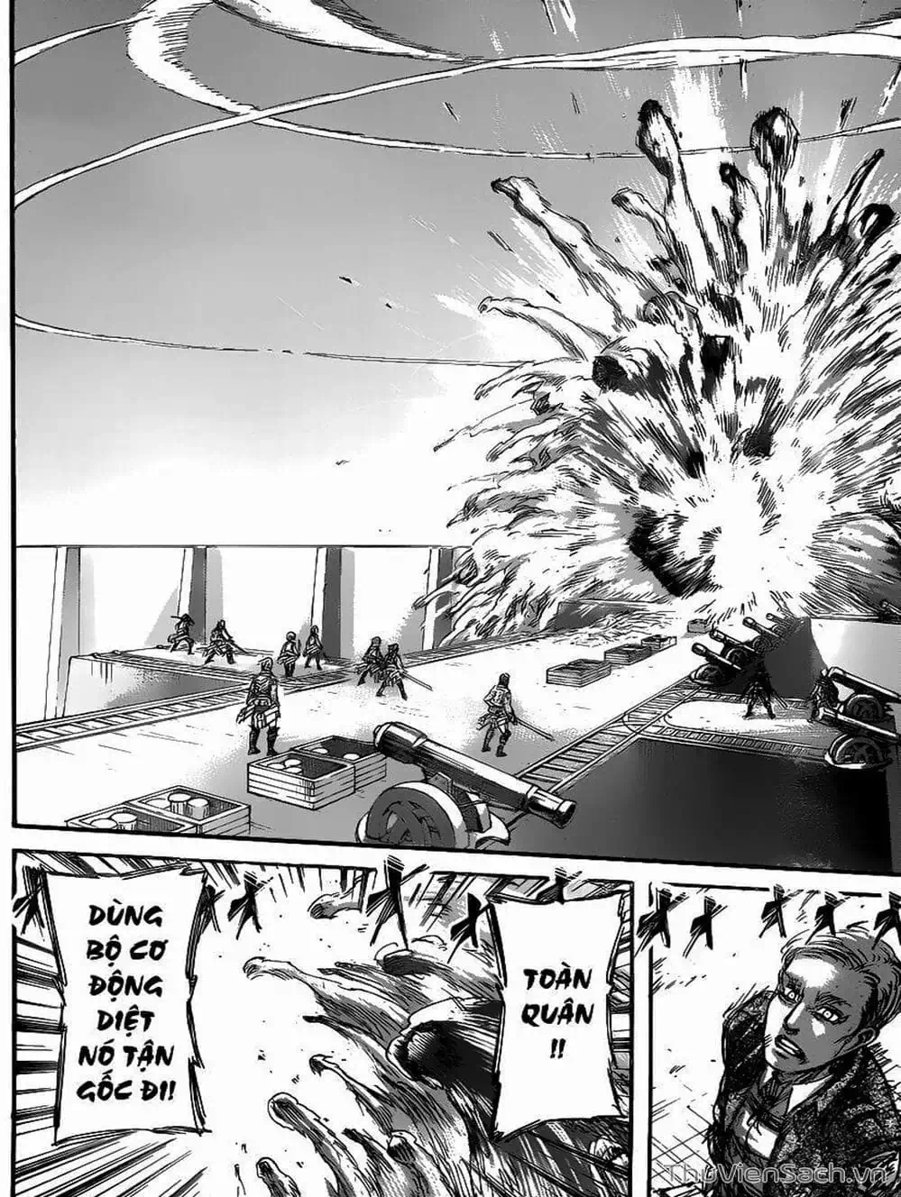 Truyện Tranh Đại Chiến Titan - Attack On Titan trang 8