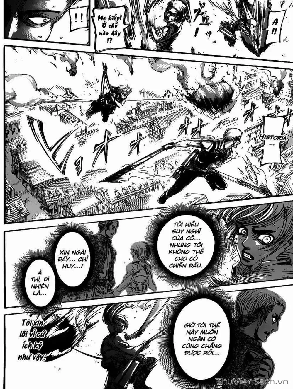 Truyện Tranh Đại Chiến Titan - Attack On Titan trang 8