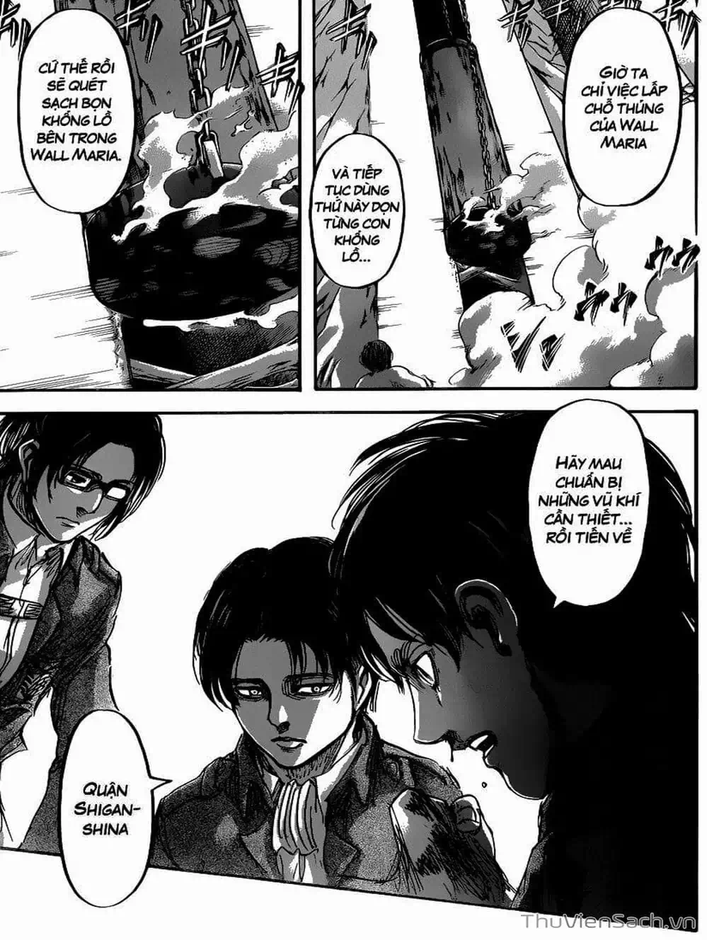 Truyện Tranh Đại Chiến Titan - Attack On Titan trang 8