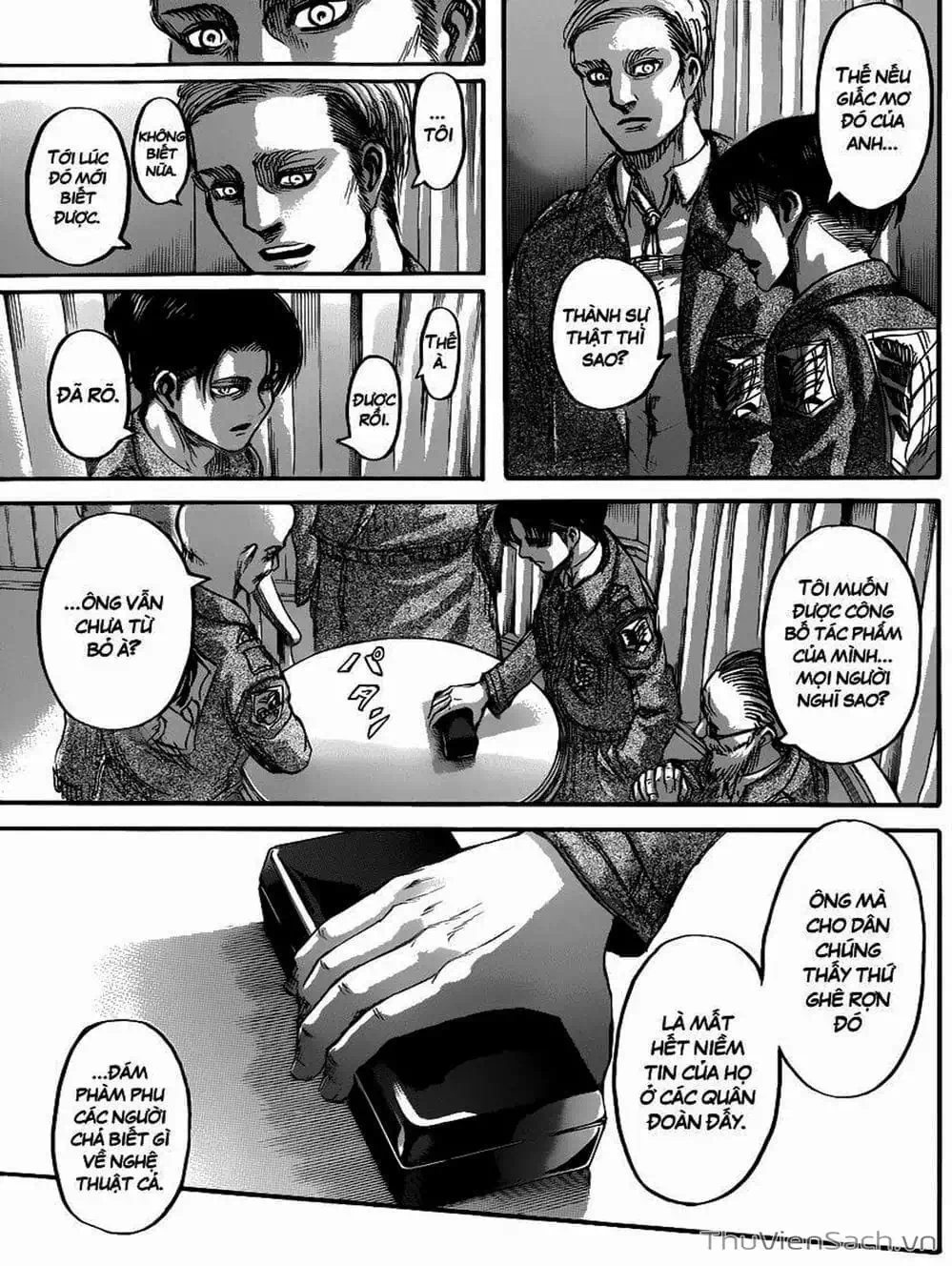 Truyện Tranh Đại Chiến Titan - Attack On Titan trang 8