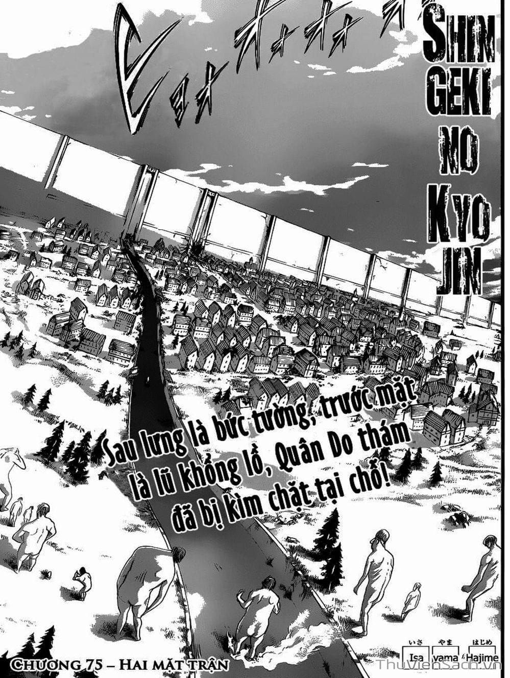 Truyện Tranh Đại Chiến Titan - Attack On Titan trang 8